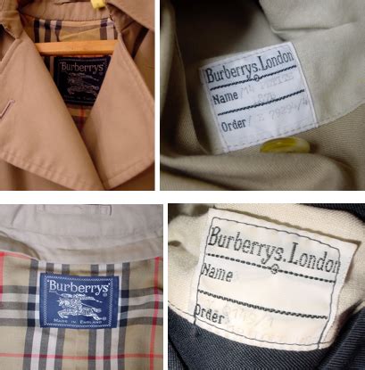 etichetta burberry originale|burberry brand name.